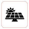 Solar battery charger logo