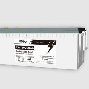 e4ev sealed lead acid battery 12V 200Ah in Kuwait
