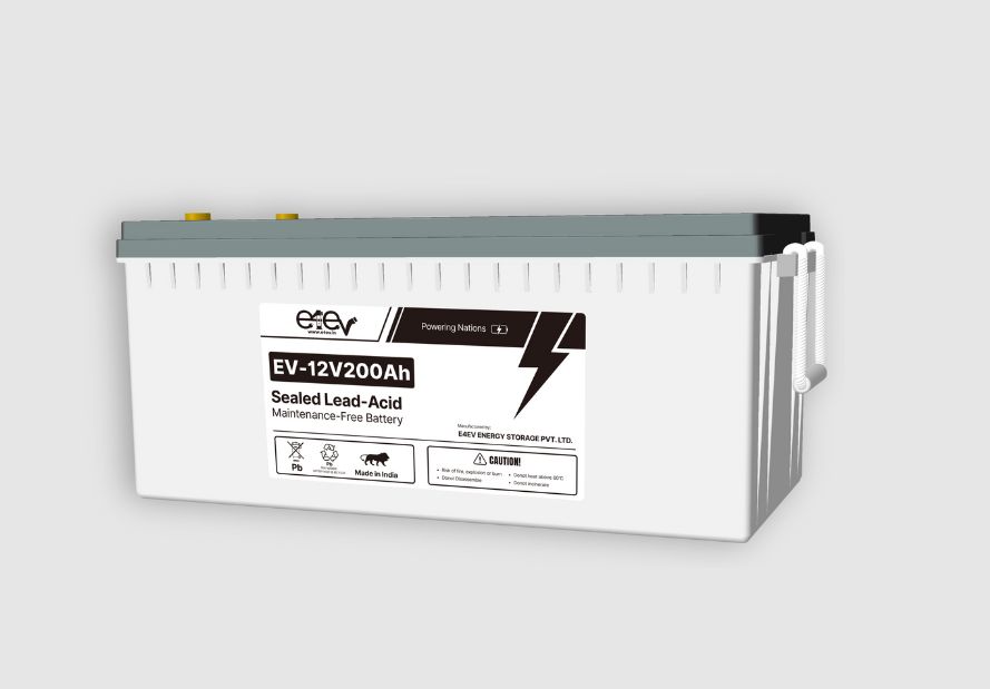 e4ev sealed lead acid battery 12V 200Ah in Kuwait