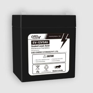 EV-12V5Ah | E4EV Energy SLA Battery 12V 5Ah