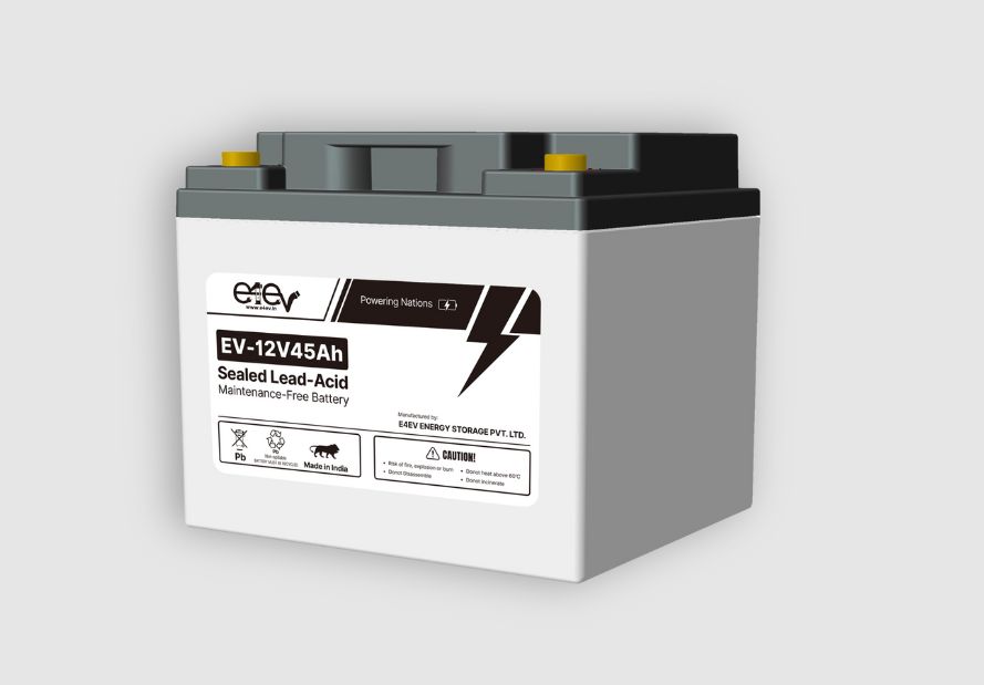 e4ev sealed lead acid 12V 45Ah battery in kuwait