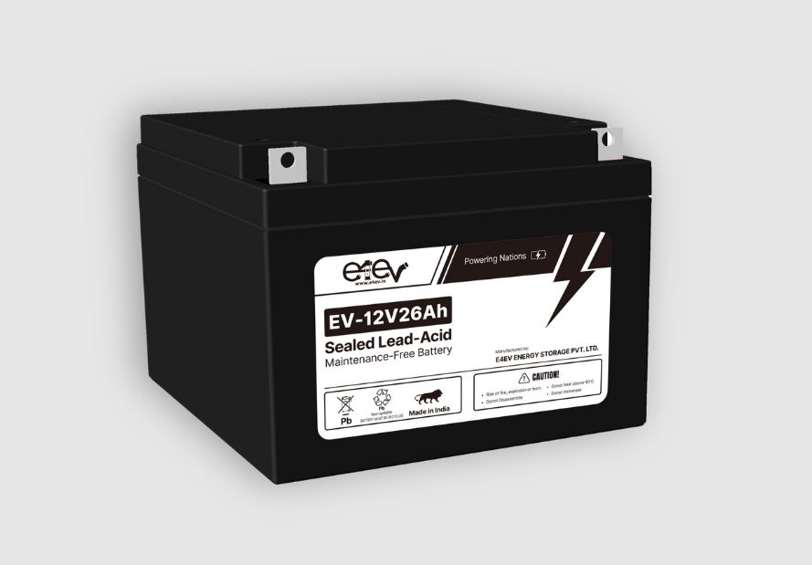 e4ev sealed lead acid 12v 26ah battery in Kuwait