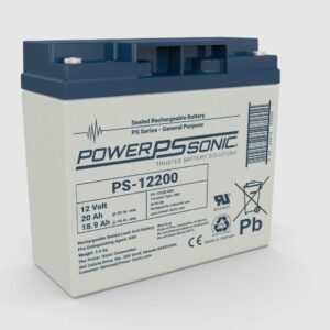Power-Sonic PS-12200 12V 20.0Ah SLA Battery