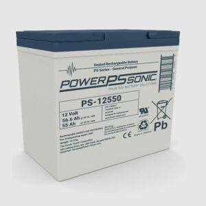 Power-Sonic PS-12550 12V 55.0Ah SLA Battery