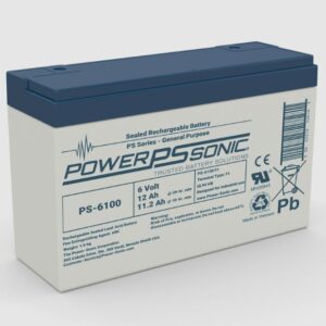 Power-Sonic PS-6100 6V 12.0Ah SLA Battery
