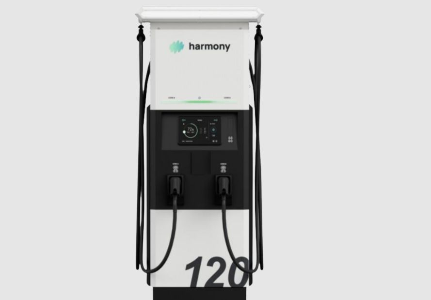 Exicom 120kW DC Fast EV Charging station in Kuwait