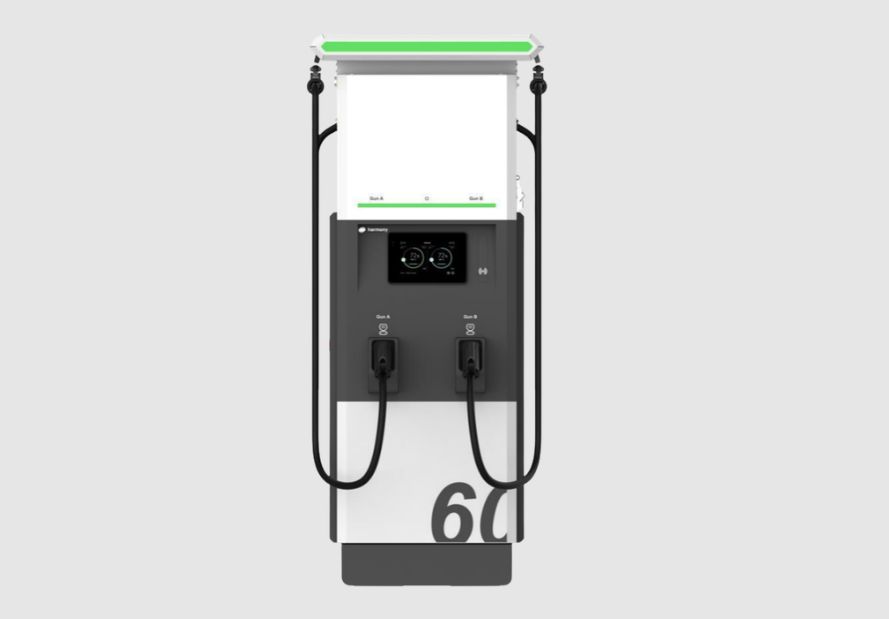 Exicom 60kW DC Fast EV Charging station in Kuwait